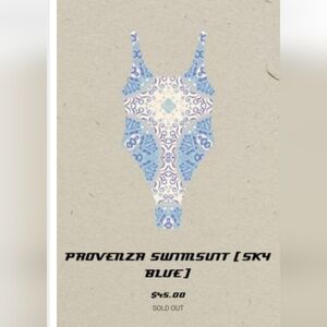 Karol G Provenza One piece swimsuit